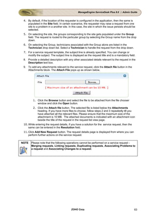 ManageEngine ServiceDesk Plus Admin Guide | PDF