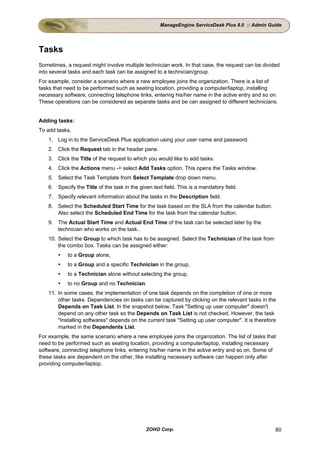 ManageEngine ServiceDesk Plus Admin Guide | PDF