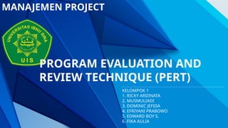managemen project program evaluation and review | PPTX