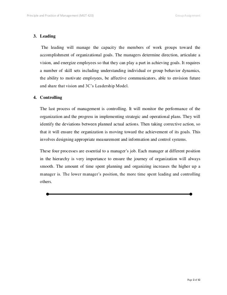 Principles of management assignment questions and answers picture