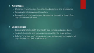 Management (Organization Design & Its Perspective) | PPTX
