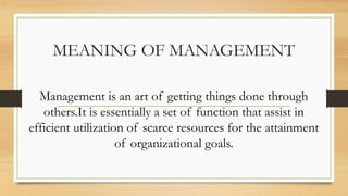 Management | PPTX