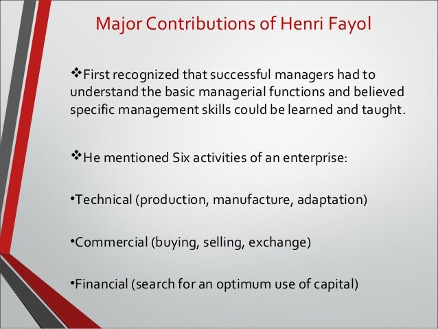 history of henry fayol In this article we will discuss about difference between contribution of henry fayol's and fwtaylor in management principles with its comparison henry. history of henry fayol In this article we will discuss about difference between contribution of henry fayol's and fwtaylor in management principles with its comparison henry.