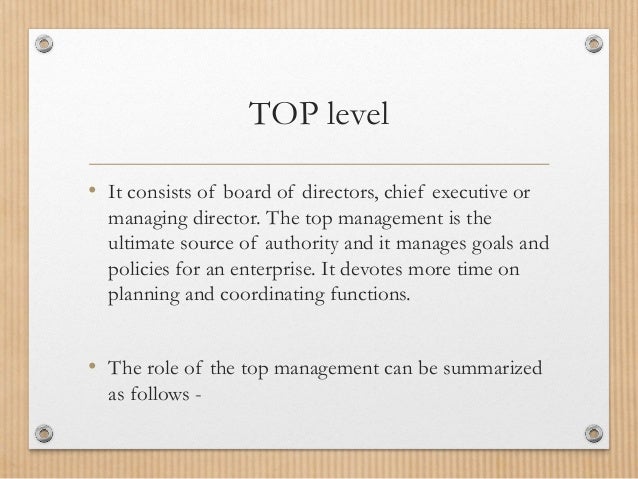 Management