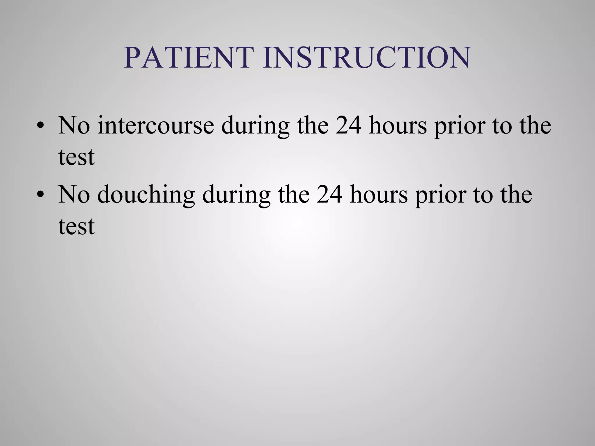 Management of abnormal pap test