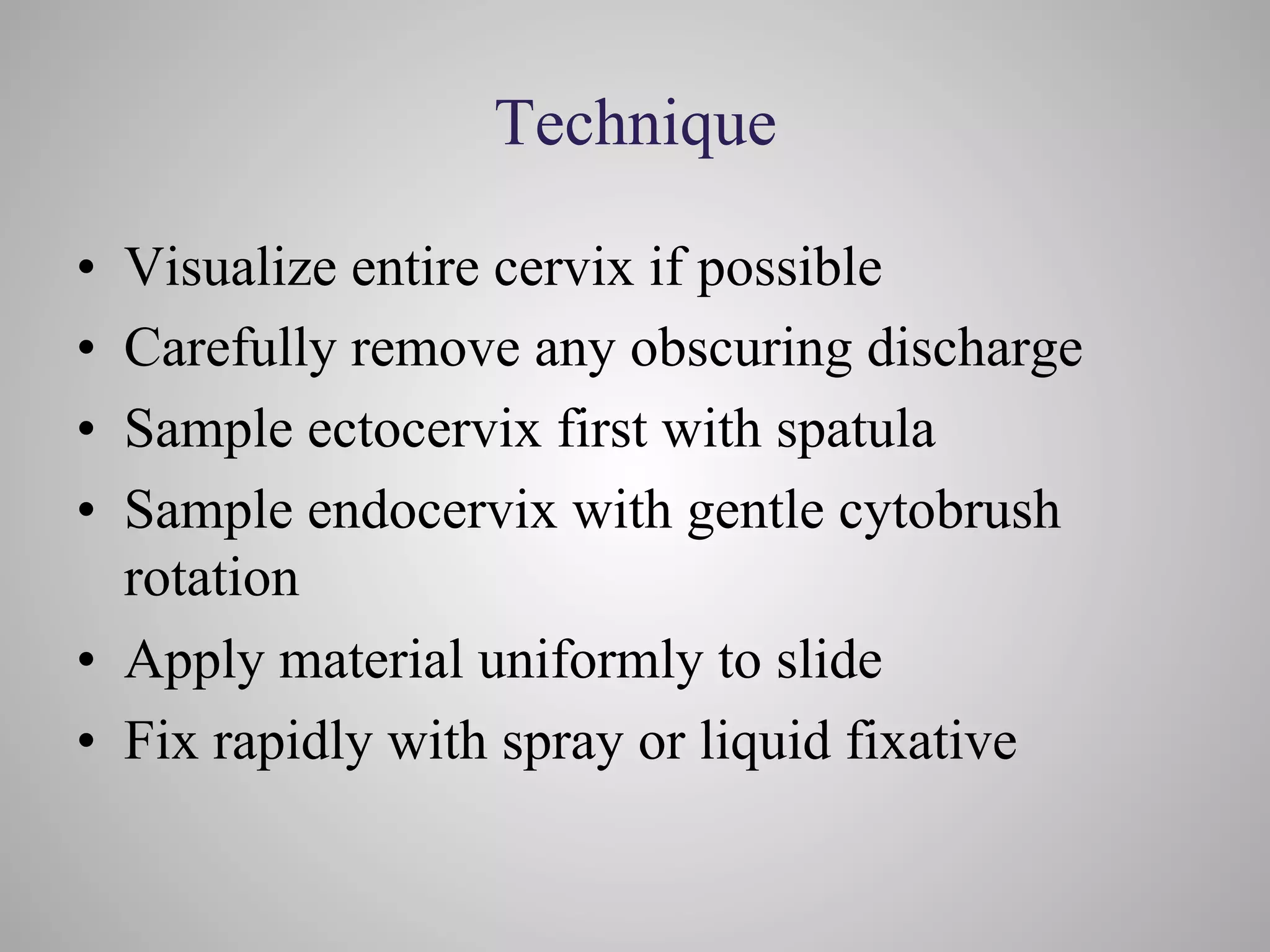 Management of abnormal pap test