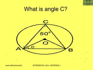 What is angle C?  