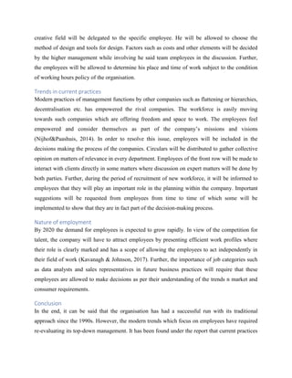 Management Assignment Sample Online: Download FREE Sample | PDF