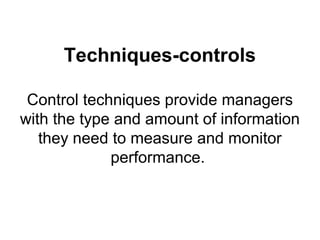Management control-system - ankit keshari | PPT