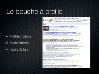 Management de son Identité Numérique