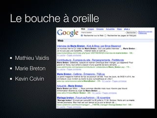 Management de son Identité Numérique