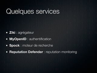 Management de son Identité Numérique