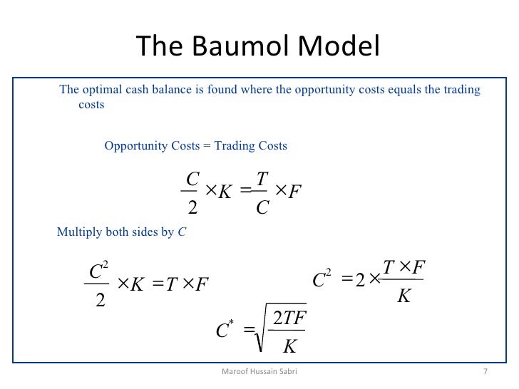 cash model