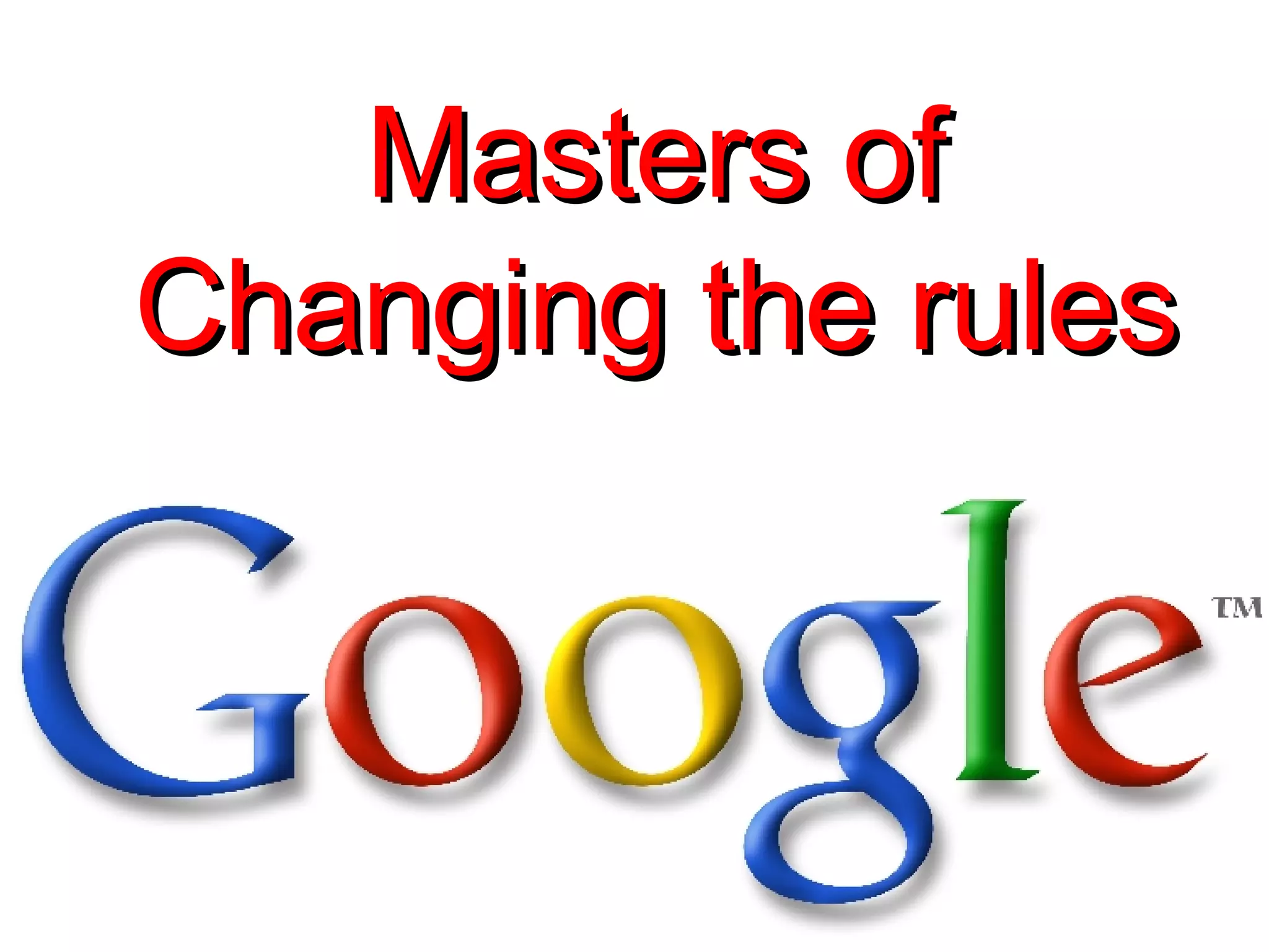 If it ain’t broke Start   looking Around the times of the economic crisis, 1999 