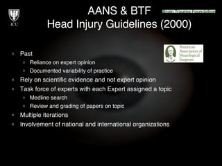 Management Of High I C P And Traumatic Brain Injury | PPT