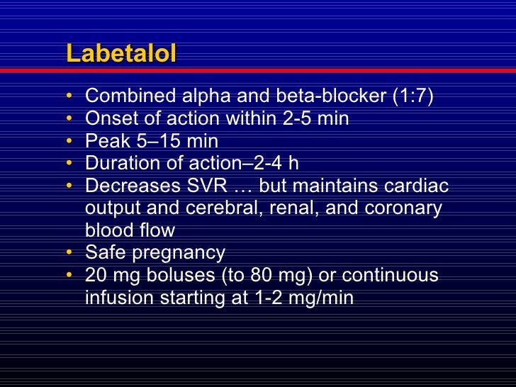 Management of Hypertension in Critical Illness