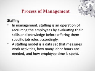 Comprehensive Guide to the Management Process: Planning, Organizing ...