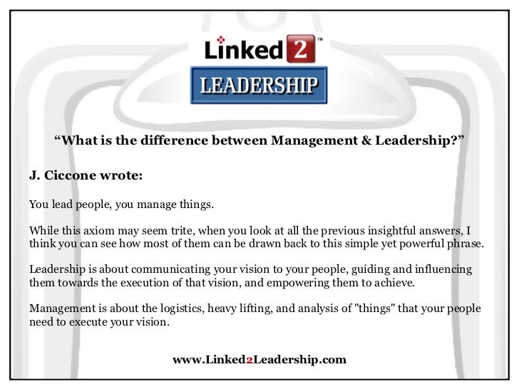 management and leadership compare and contrast Still confused on the difference between being a leader and a manager what's the difference between leadership and management article by contrast, a manager is someone. management and leadership compare and contrast Still confused on the difference between being a leader and a manager what's the difference between leadership and management article by contrast, a manager is someone.