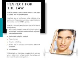 business Ethics- Loreal