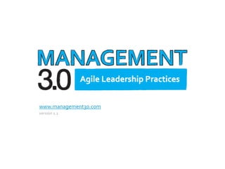 www.management30.com
version 1.1
 