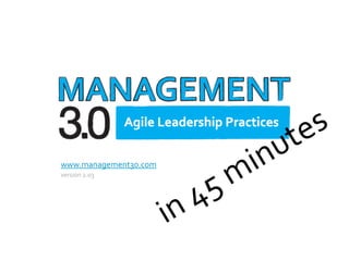 www.management30.com
version 2.03
 