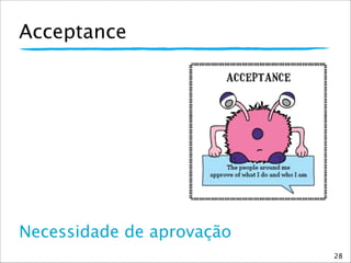 Acceptance
Necessidade de aprovação
28
 