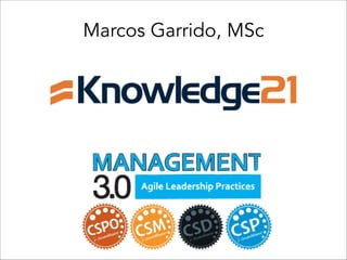 Marcos Garrido, MSc
 