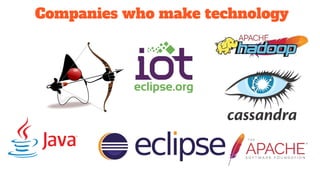 Companies who make technology
 