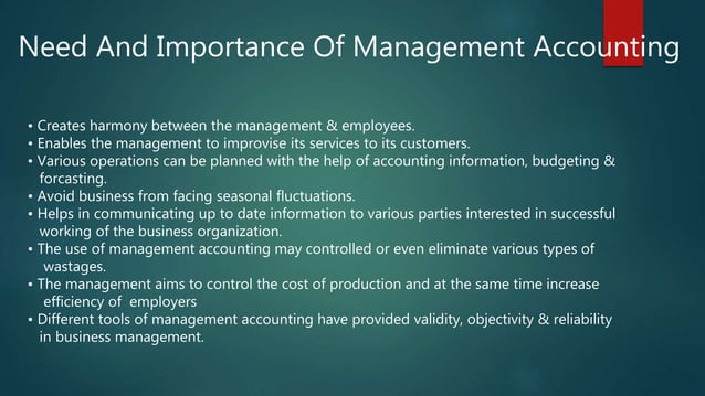 Management accounting | PPT