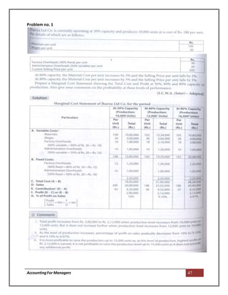AccountingFor Managers 47
Problem no. 1
 