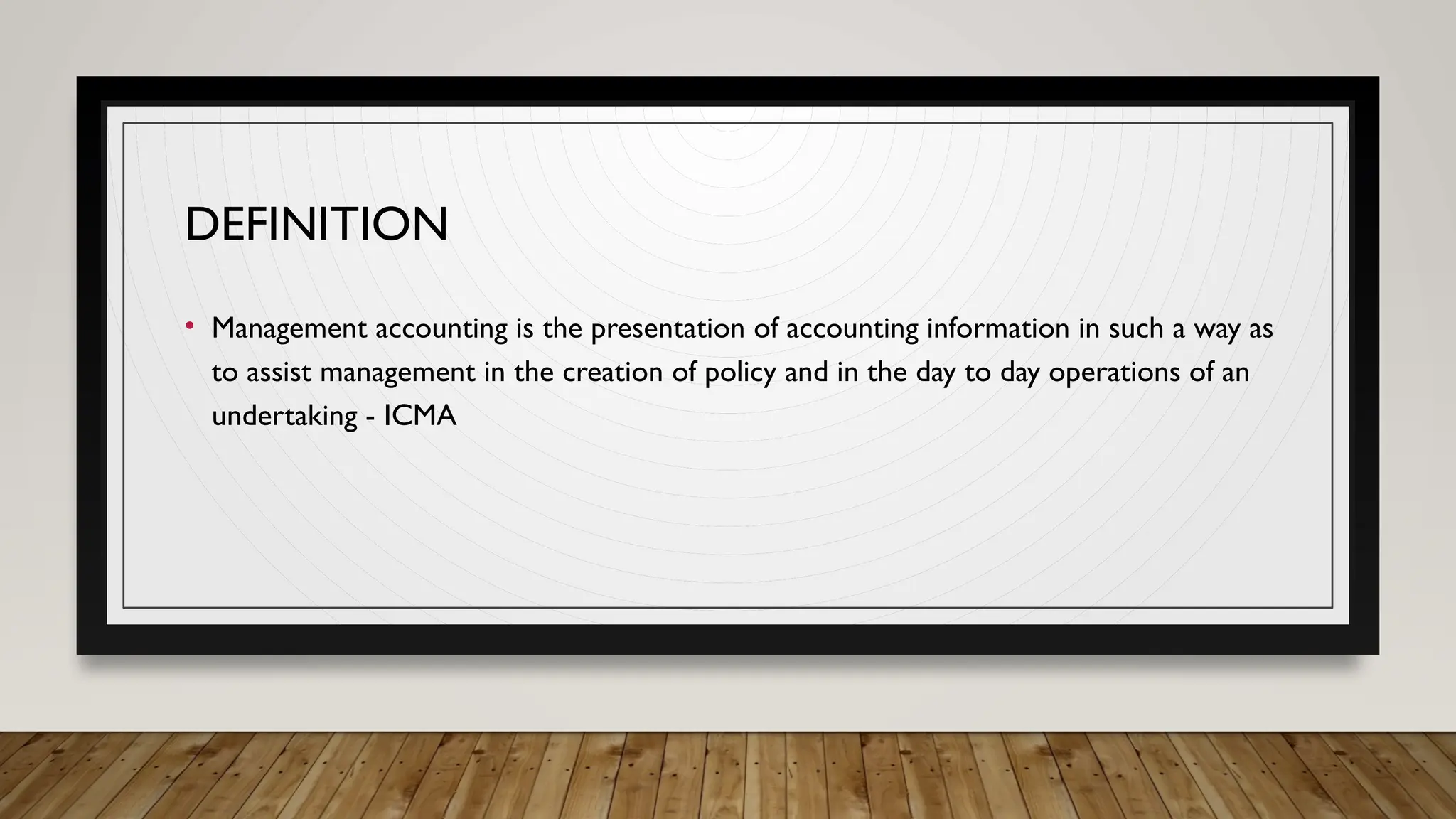 Management accounting- Introduction, objectives | PPT