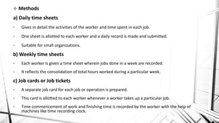 time keeping time booking | PPTX