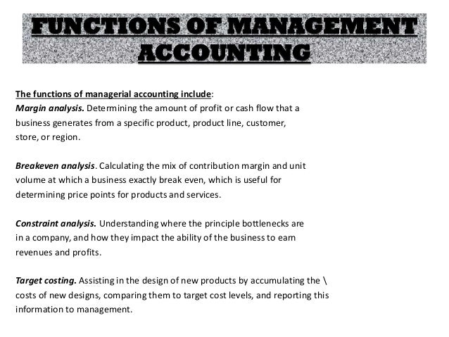 Assignment management accounting ppt