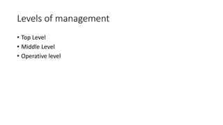 Level Operative Management and evolution of thought 1.pptx
