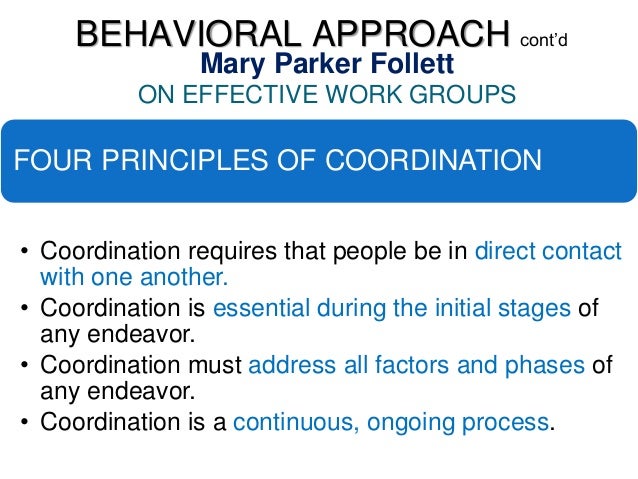 management approaches management approaches