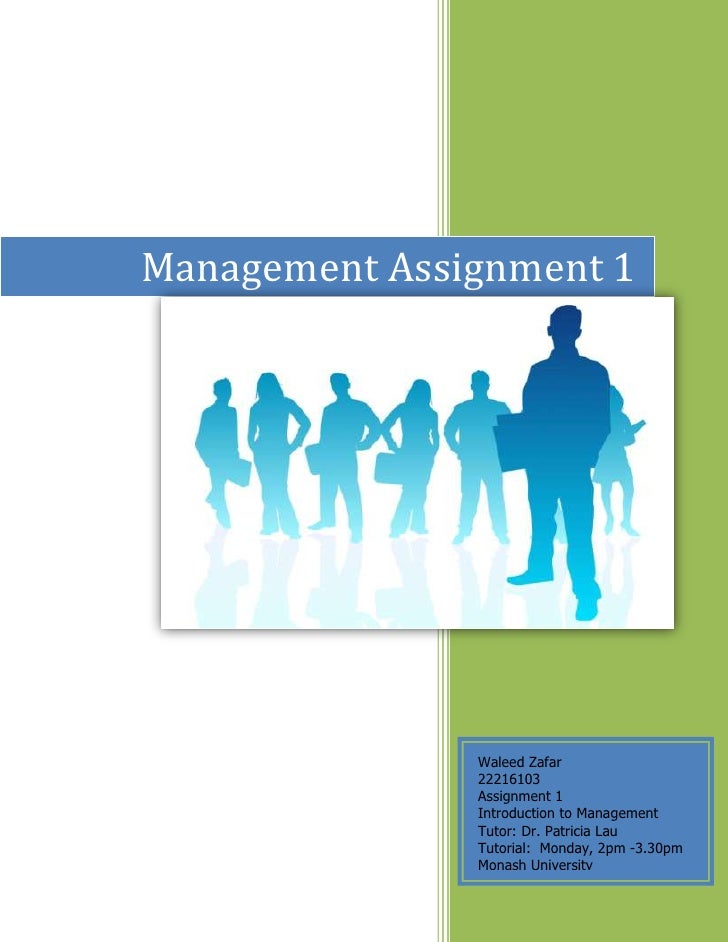Assignment for management