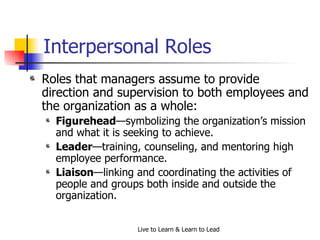Management At A Glance | PPT
