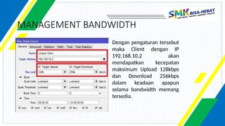 Comprehensive Guide to Bandwidth Management Using RouterOS Simple Queue ...