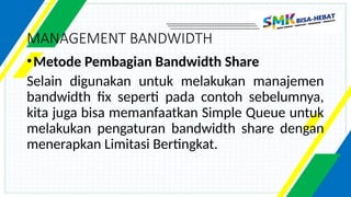 Comprehensive Guide to Bandwidth Management Using RouterOS Simple Queue ...