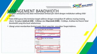 Comprehensive Guide to Bandwidth Management Using RouterOS Simple Queue ...