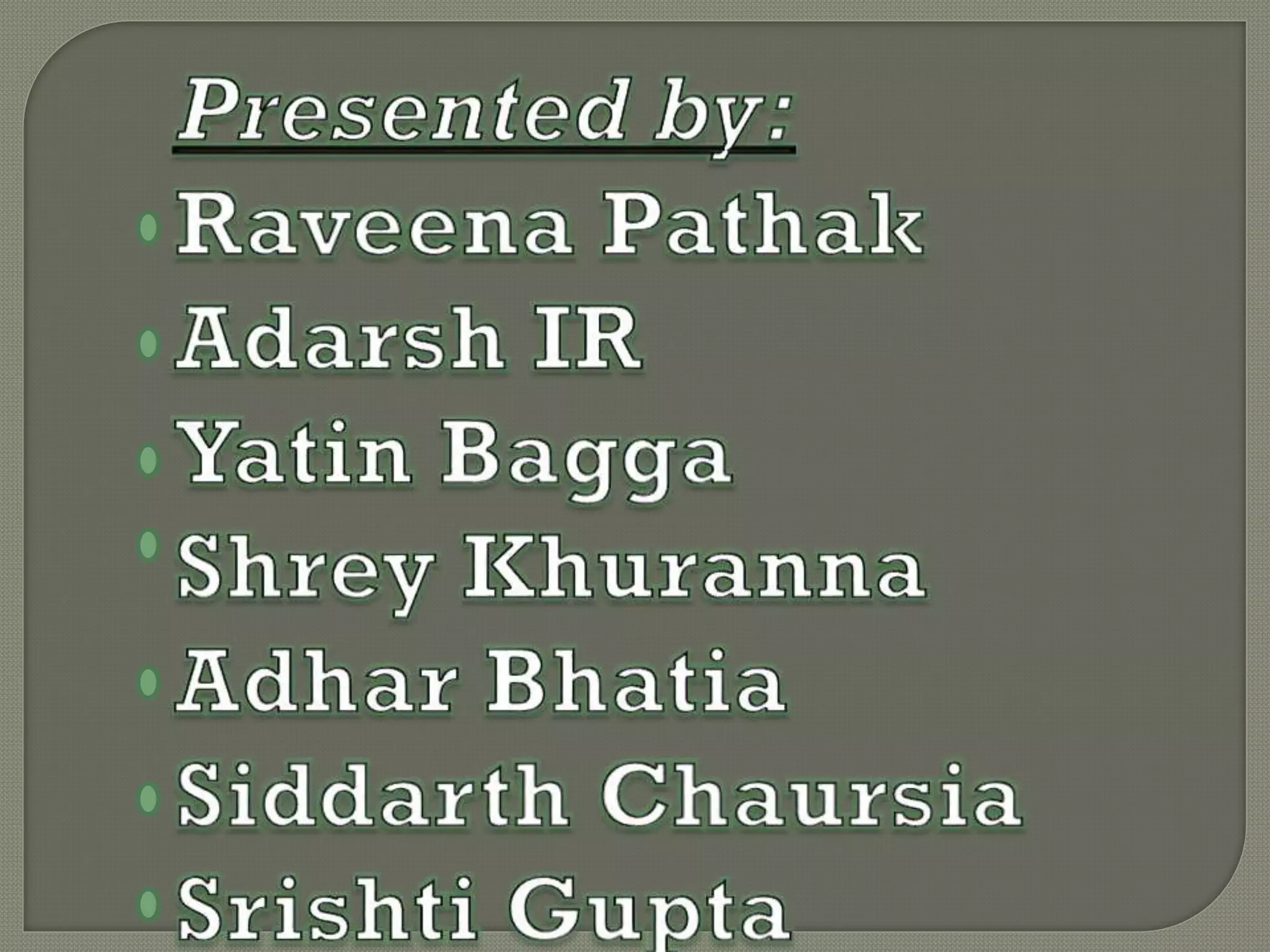 Management by objective