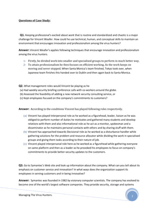 Management Case Let Questions Management case study | DOCX