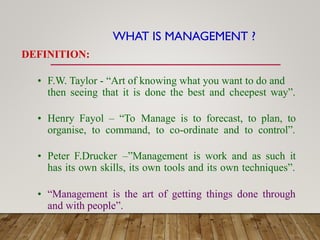 Management concepts   introduction