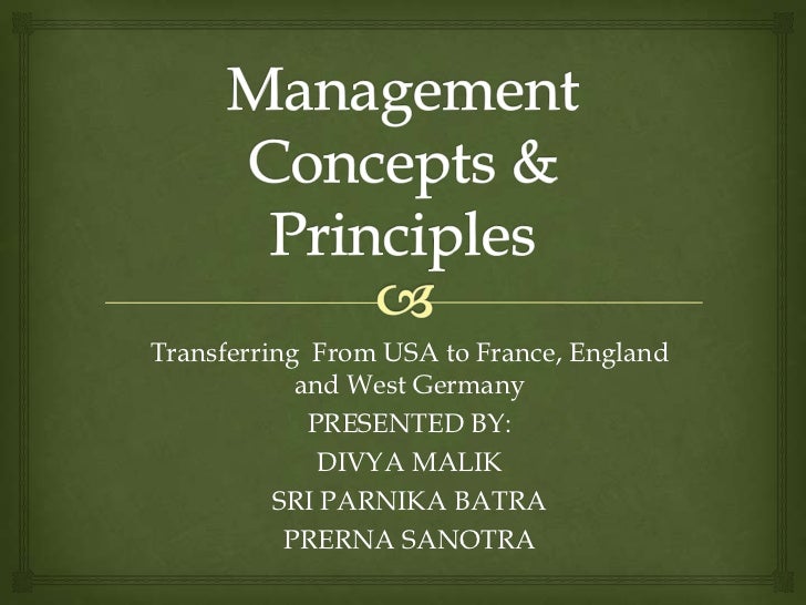 5 management principles and concepts Learn management concepts chapter 5 with free interactive flashcards choose from 500 different sets of management concepts chapter 5 flashcards on quizlet. 5 management principles and concepts Learn management concepts chapter 5 with free interactive flashcards choose from 500 different sets of management concepts chapter 5 flashcards on quizlet.
