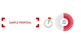 SAMPLE PROPOSAL
 