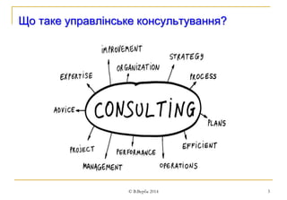 Що таке управлінське консультування? 
© В.Верба 2014 3 
 