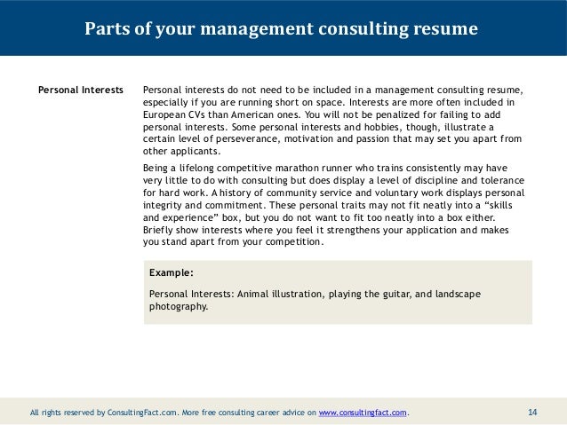 Writing personal interests on a cv, Best cv writing 