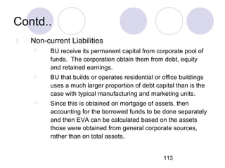 113
Contd..
7. Non-current Liabilities
 BU receive its permanent capital from corporate pool of
funds. The corporation ob...
