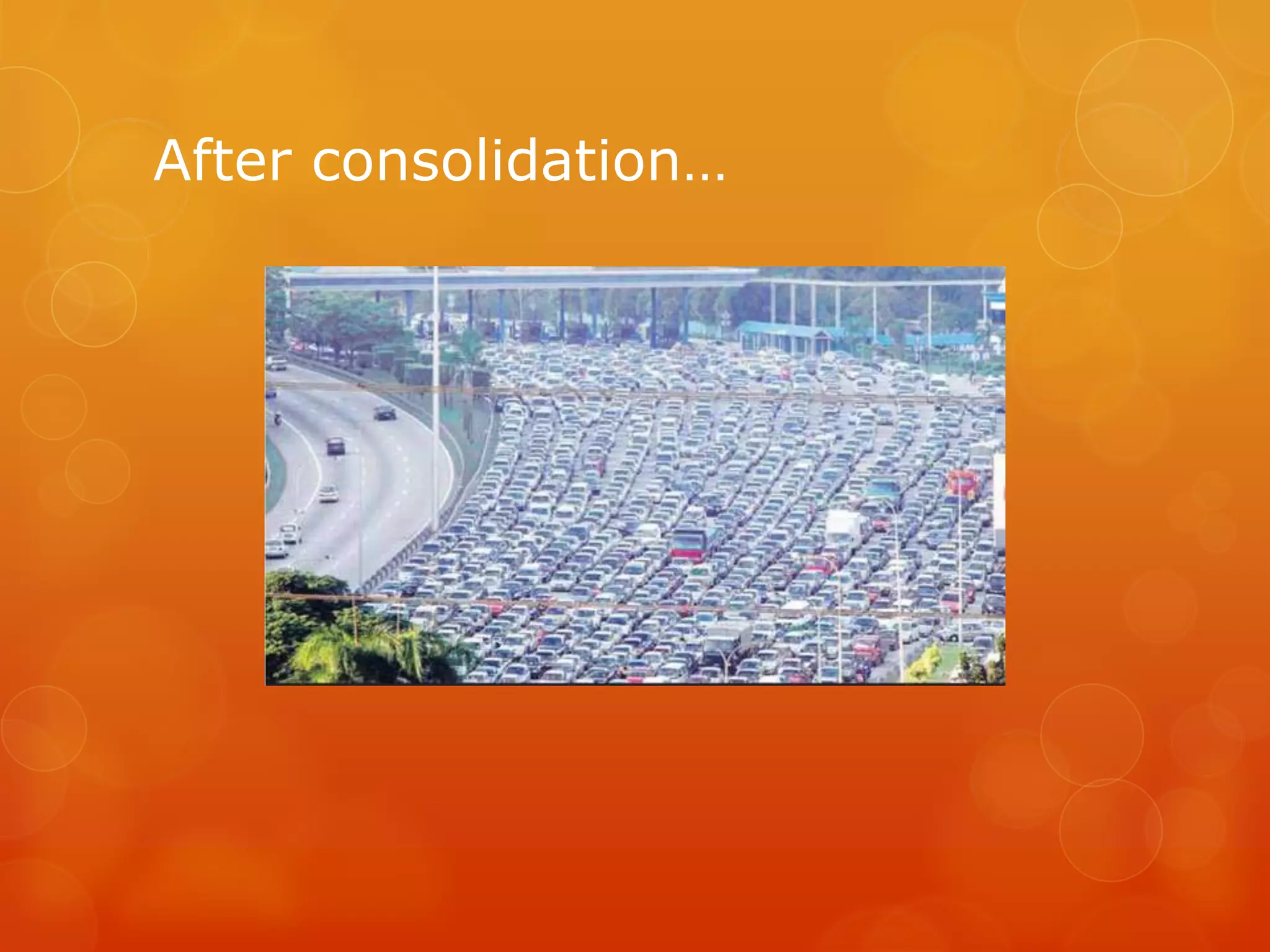 After consolidation…