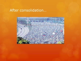 After consolidation…